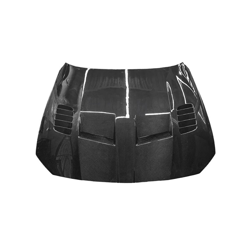 New for G80 M3 G82 G83 M4 Engine Hood Dry Carbon Fiber Front Hood Modification Black